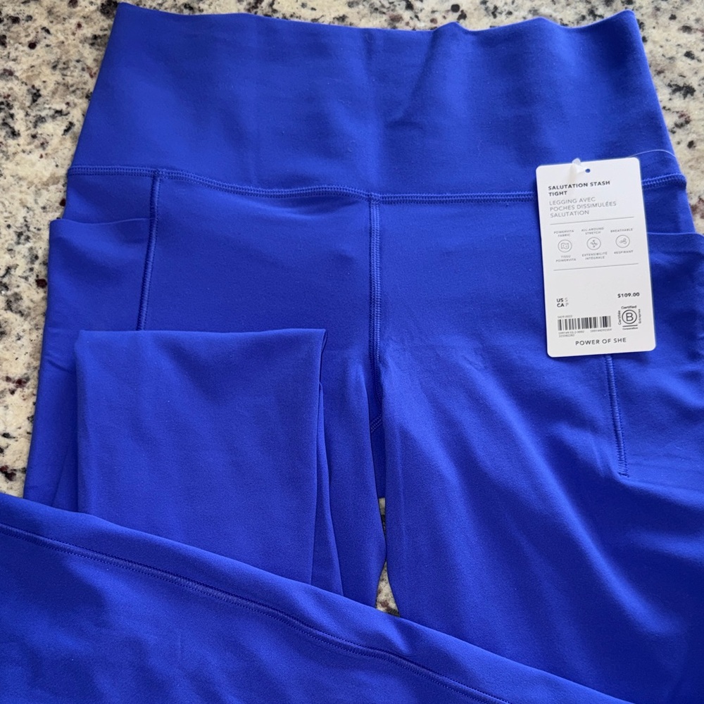 Athleta Salutation Stash Leggings NWT